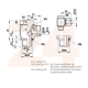 WH15LMKDSCF - Parker Ermeto Hochdruck-Winkel-Schwenkverschraubung