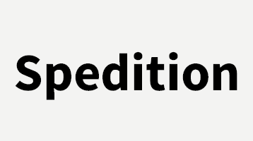 Spedition